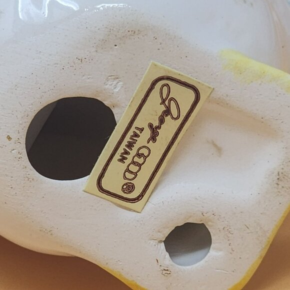 Vintage George Good Napkin/Card Holder Ceramic Duck Made In Taiwan - Picture 8 of 11